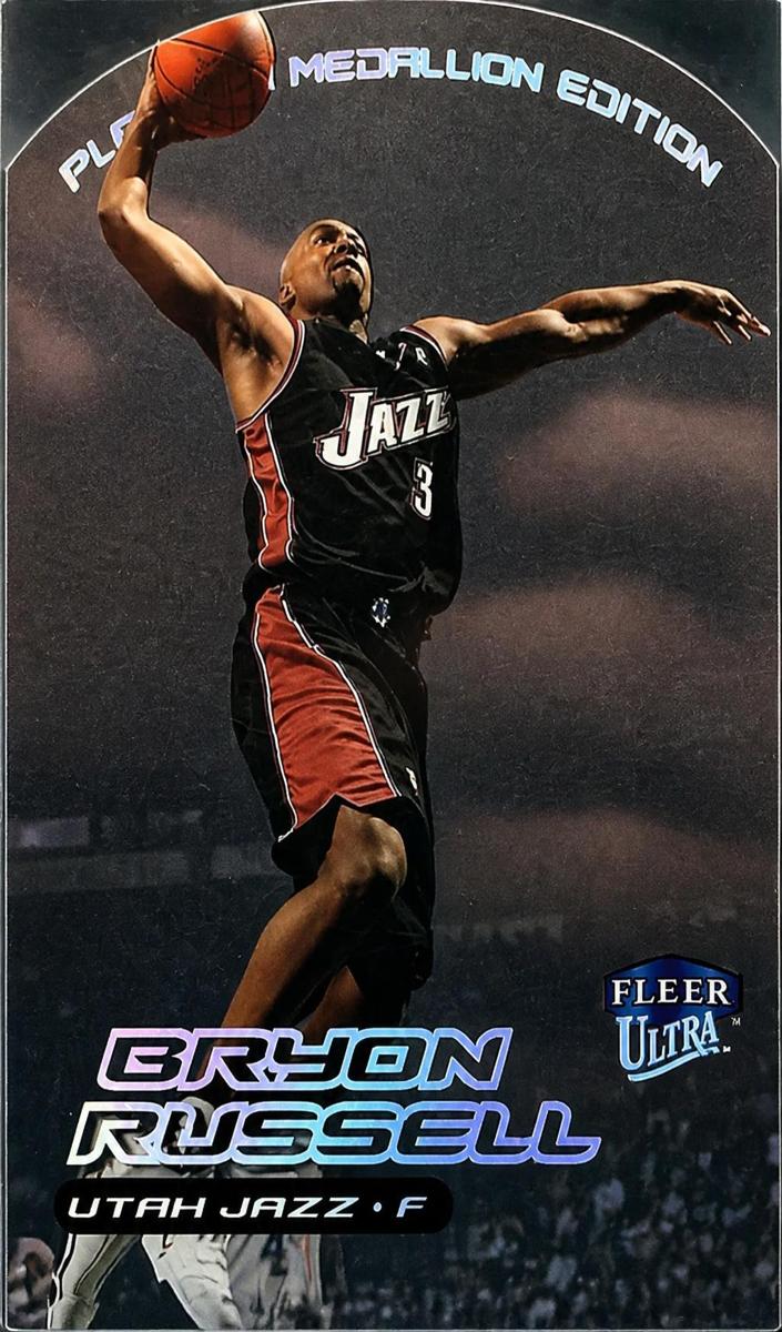 1999 Bryon Russell [Platinum Medallion] #75
