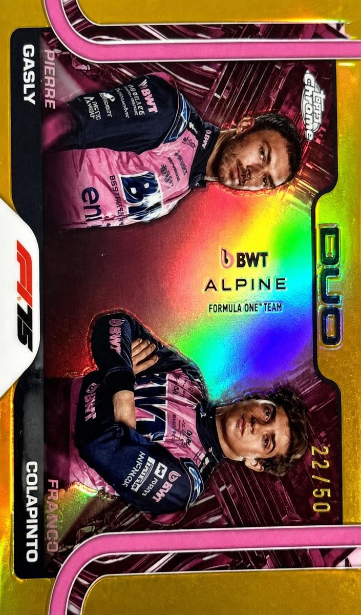 2025 Pierre Gasly [Gold Refractor] #171