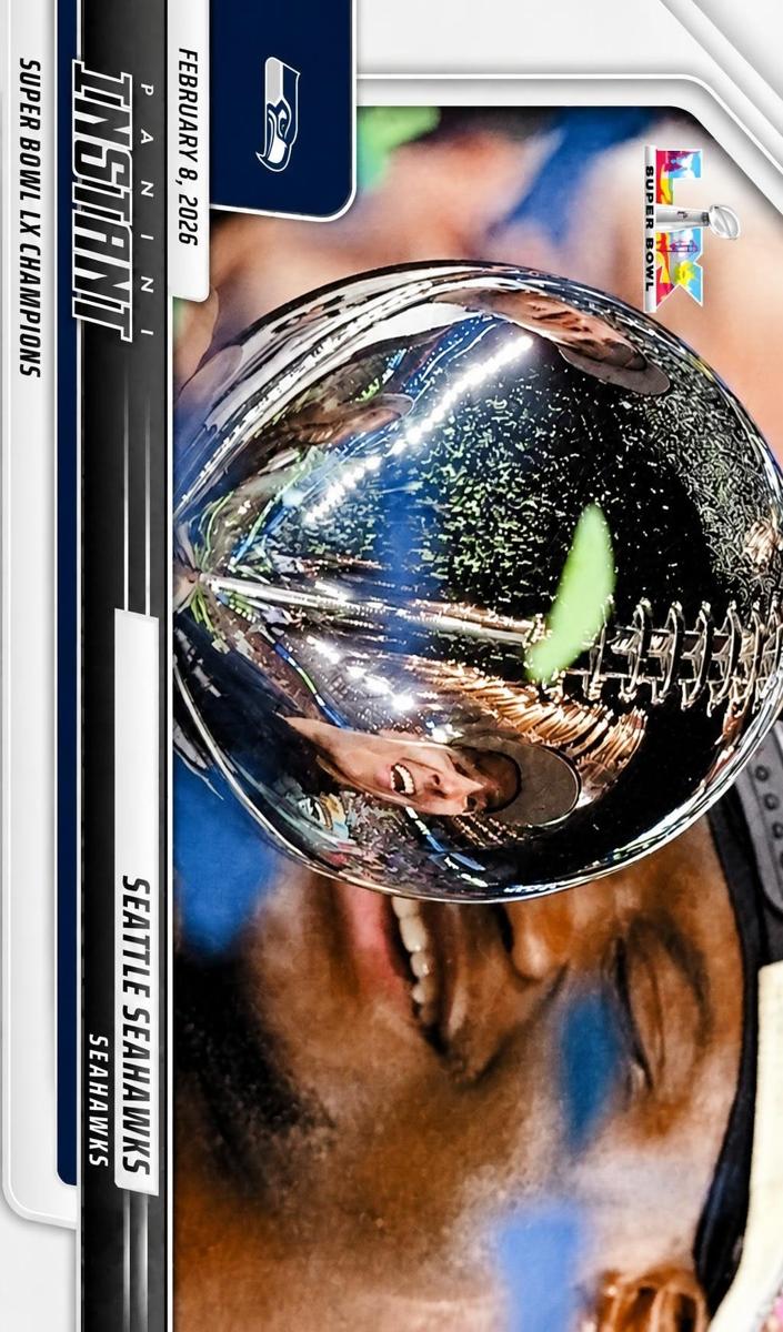 2026 Panini Seattle Seahawks Super Bowl LX Champions Seattle Seahawks #1 card