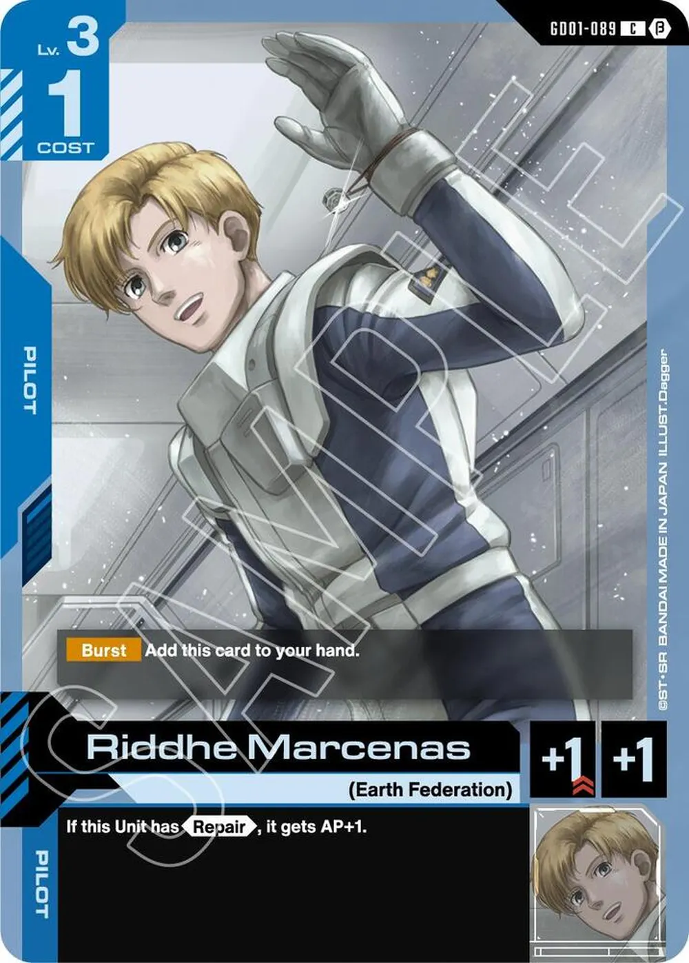 2024 Riddhe Marcenas #GD01-089