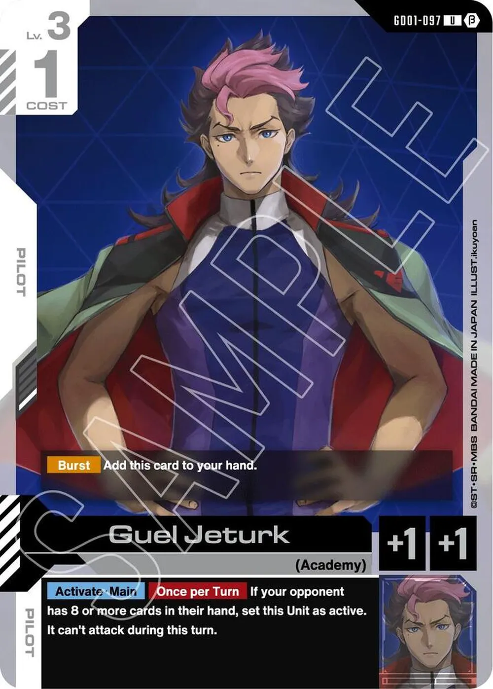 2024 Guel Jeturk #GD01-097
