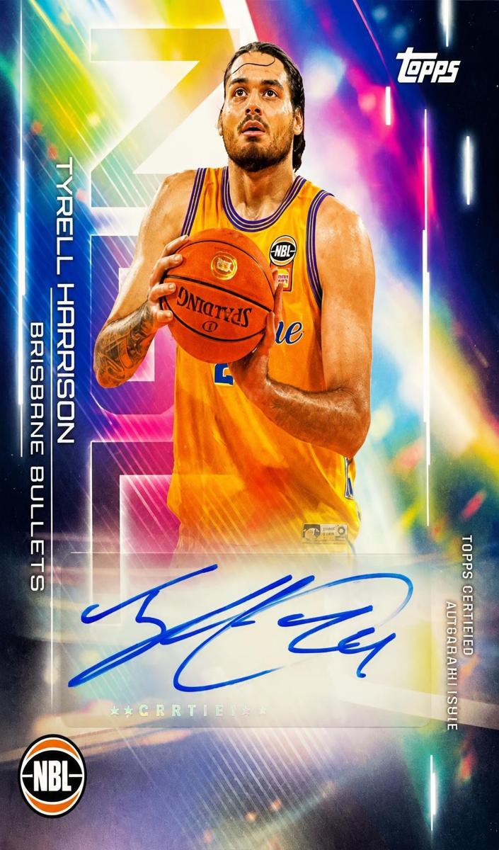 2025 Topps NBL Tyrell Harrison #NA-THA card