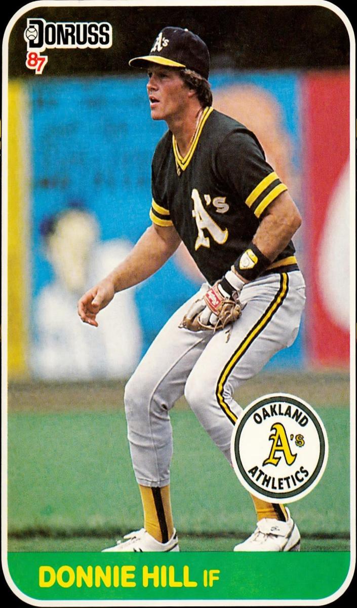 Donnie Hill 1987 Donruss Baseball