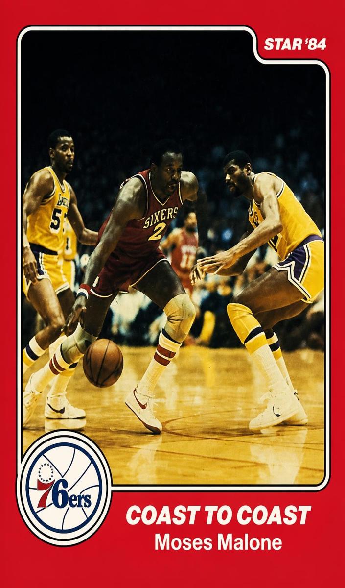 1983 Moses Malone [Coast to Coast] #20