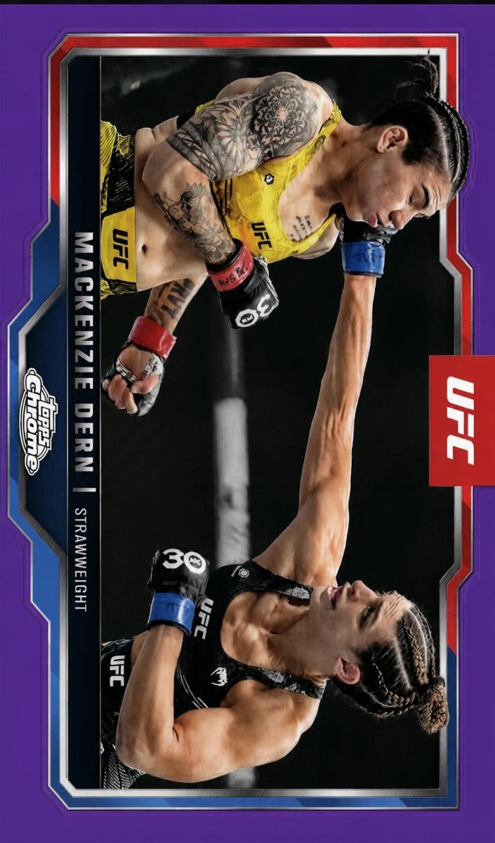 2025 Mackenzie Dern [Purple Refractor] #183