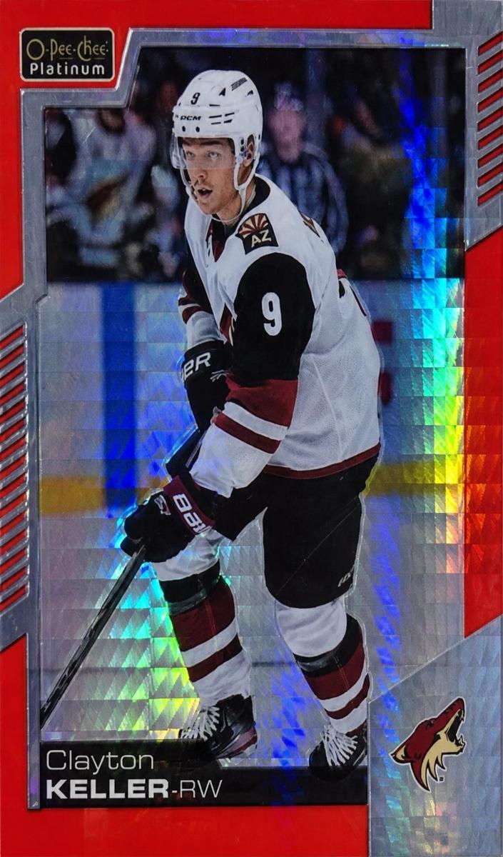 2020 O-Pee-Chee Platinum Clayton Keller #30 card