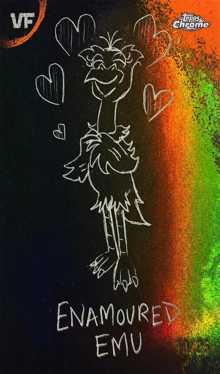 2026 Enamoured Emu [Orange Refractor] #C-12