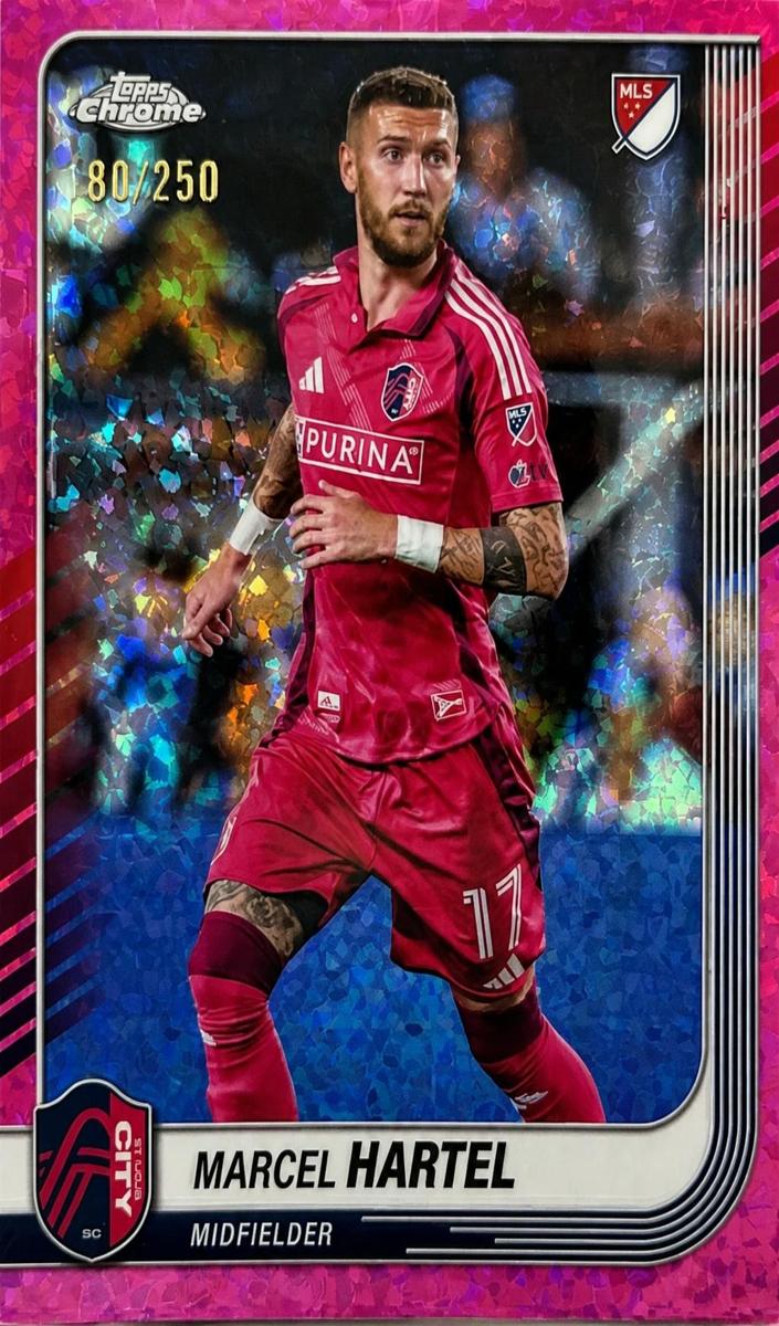 2025 Marcel Hartel [Pink Mini-Diamonds Refractor] #168