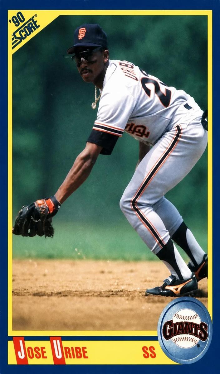 1990 Jose Uribe #455