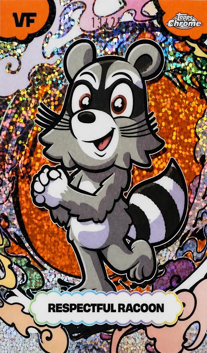 2026 Respectful Racoon [Orange Speckle] #SSA-78