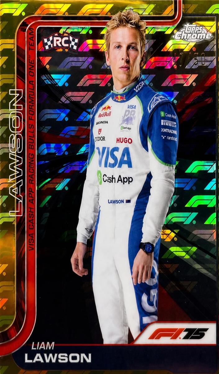 2025 Liam Lawson [Gold LogoFractor] #11