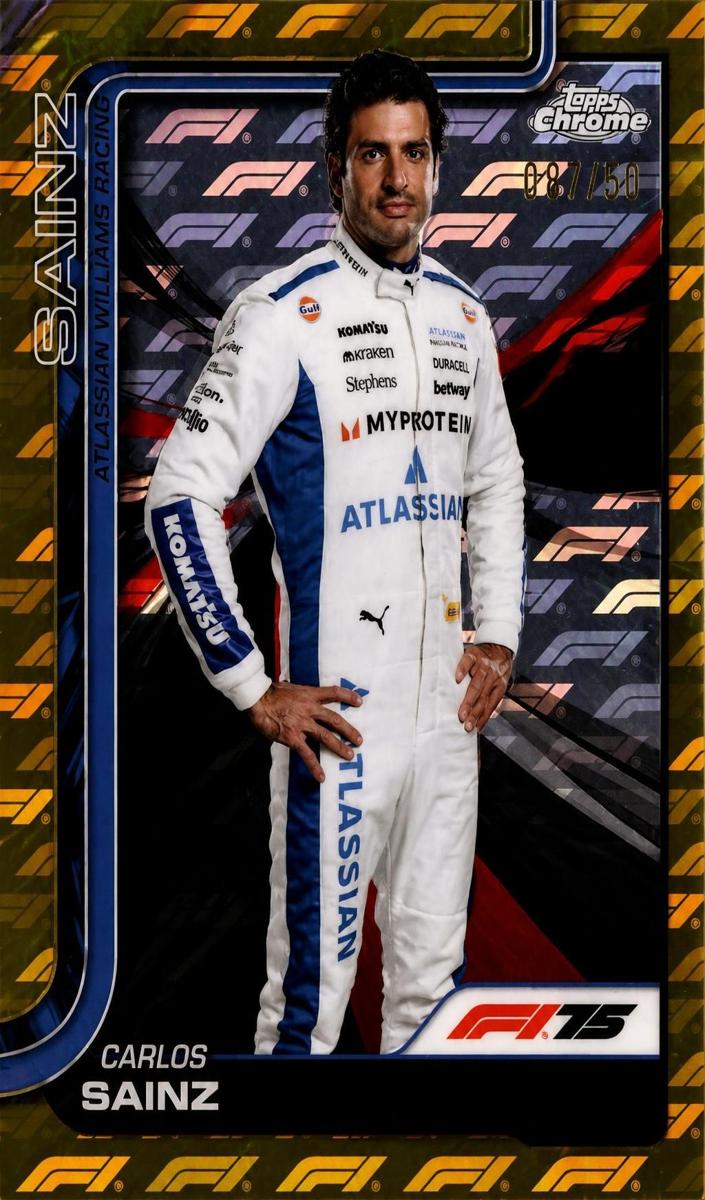 2025 Carlos Sainz [Gold LogoFractor] #18