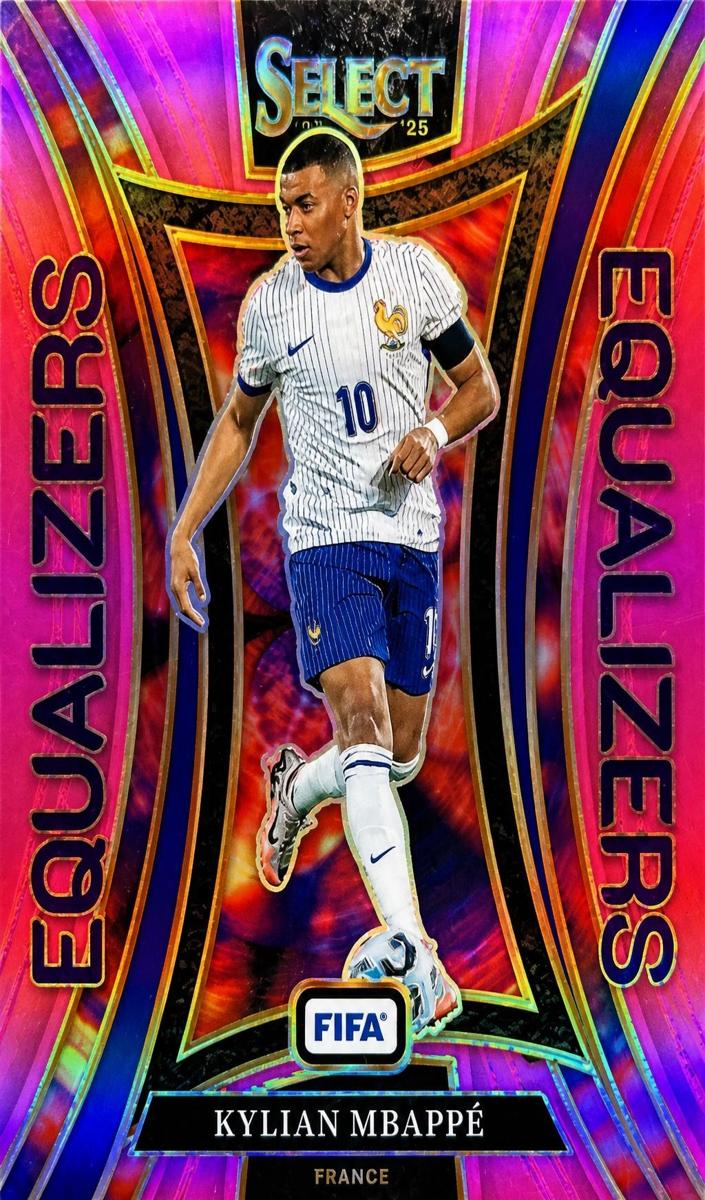 2024 Panini Select FIFA Kylian Mbappe [Pink] #4 card