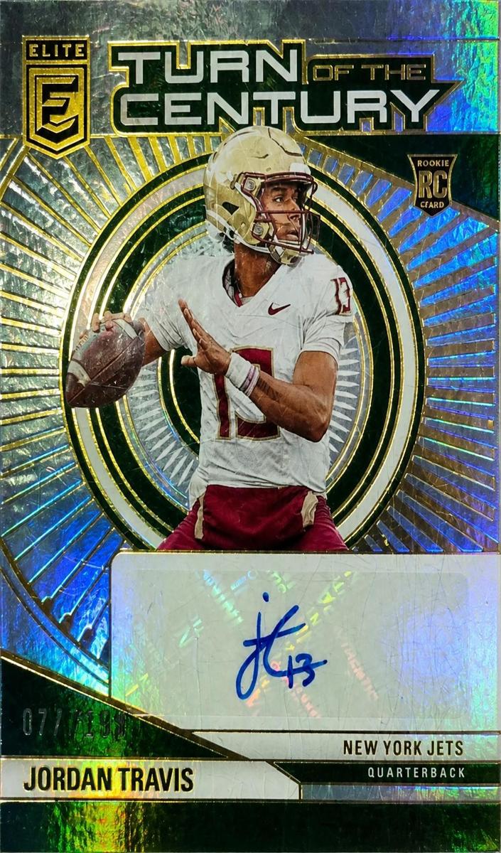 2024 Donruss Elite Jordan Travis #TCA-JTR card