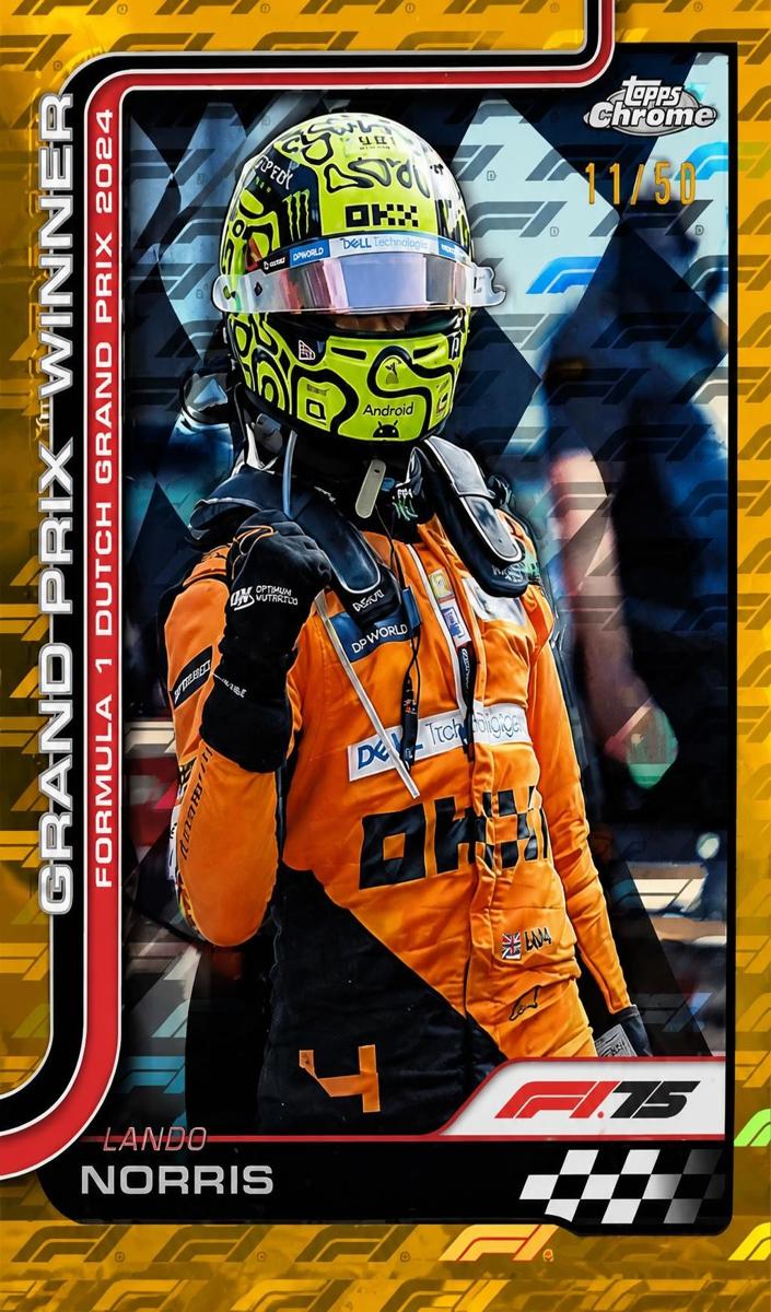 2025 Lando Norris [Gold LogoFractor] #107
