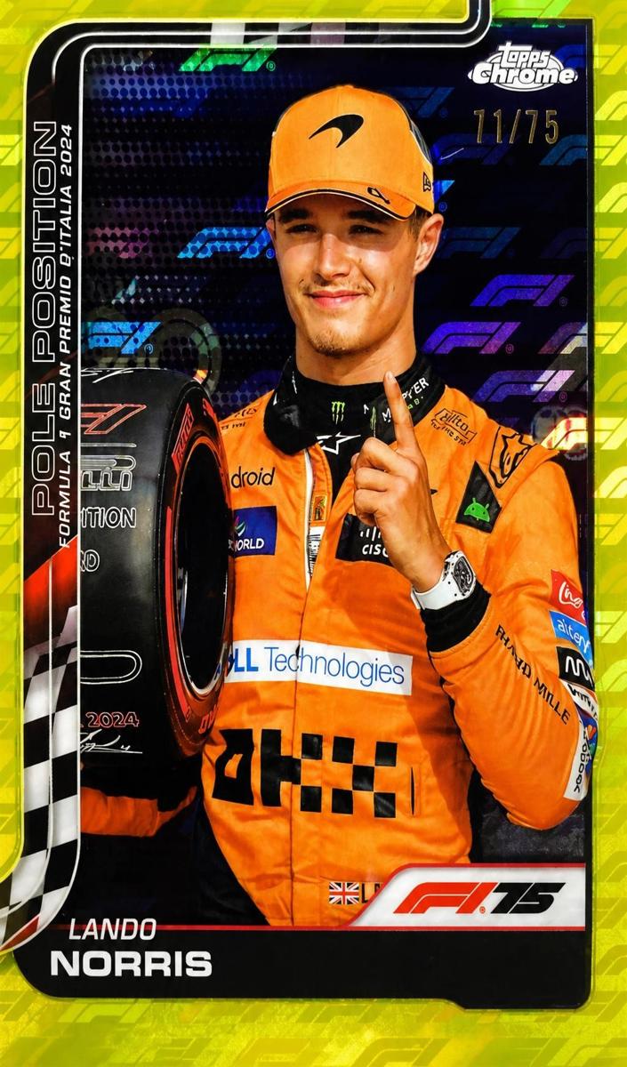 2025 Lando Norris [Yellow LogoFractor] #120