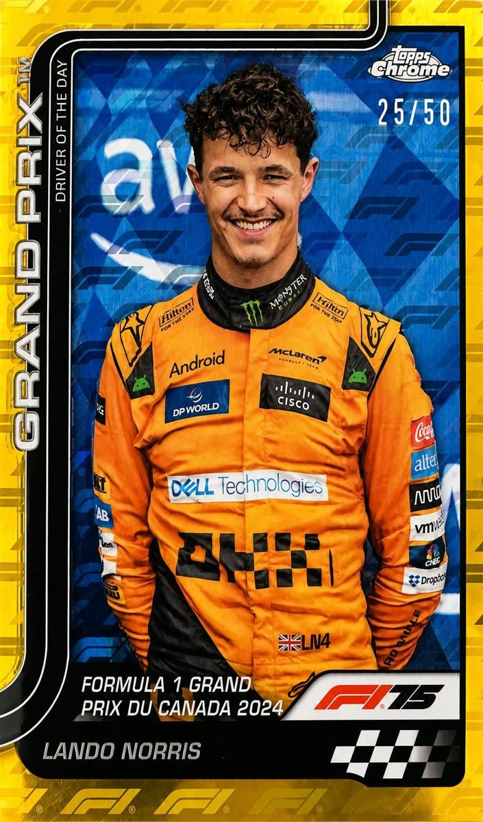 2025 Lando Norris [Gold LogoFractor] #130