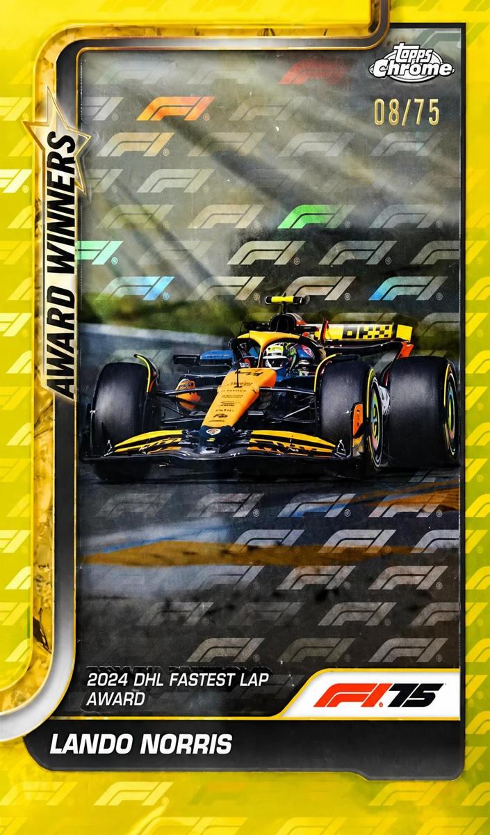 2025 Lando Norris [Yellow LogoFractor] #147