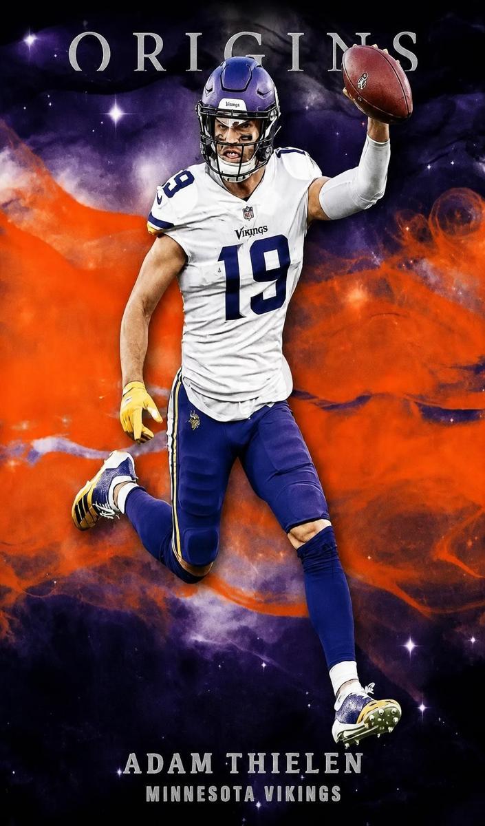 2019 Panini Origins Adam Thielen #57 card