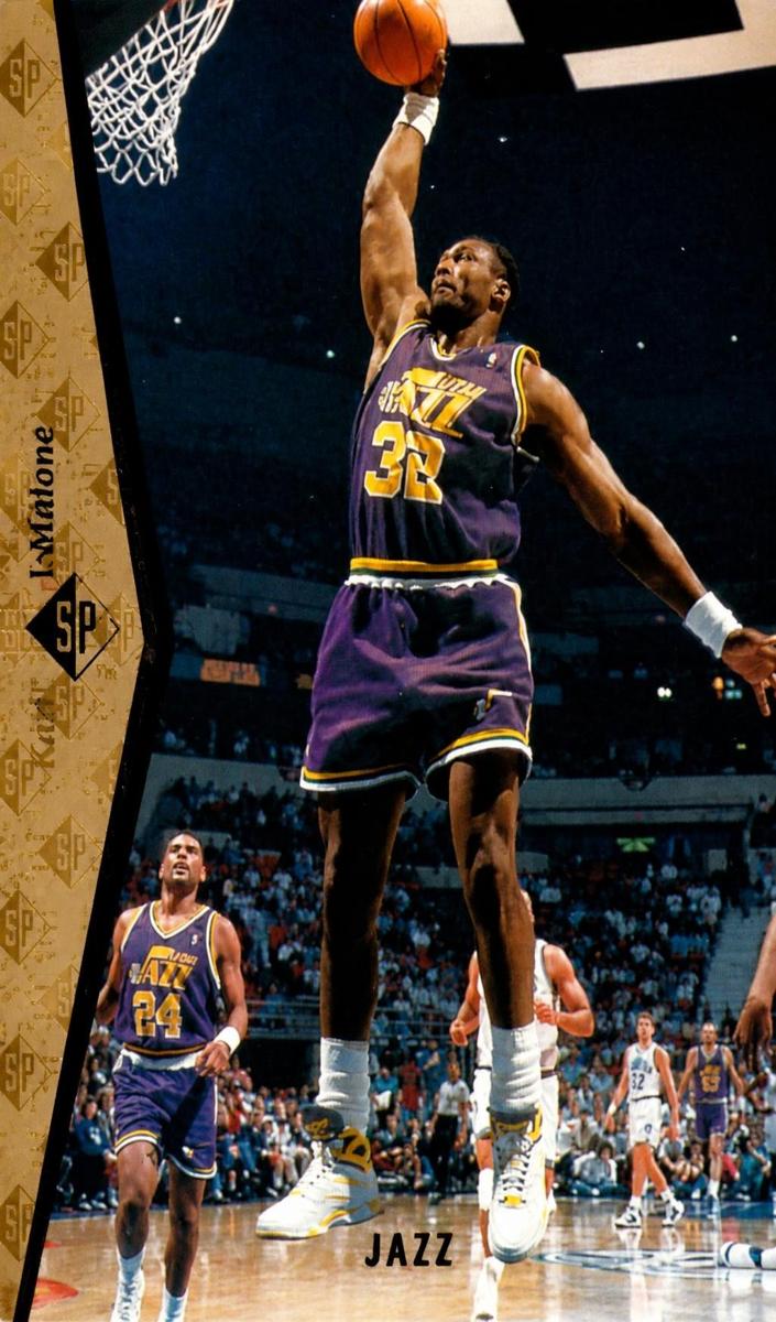 1994 Karl Malone [Die Cut] #D156