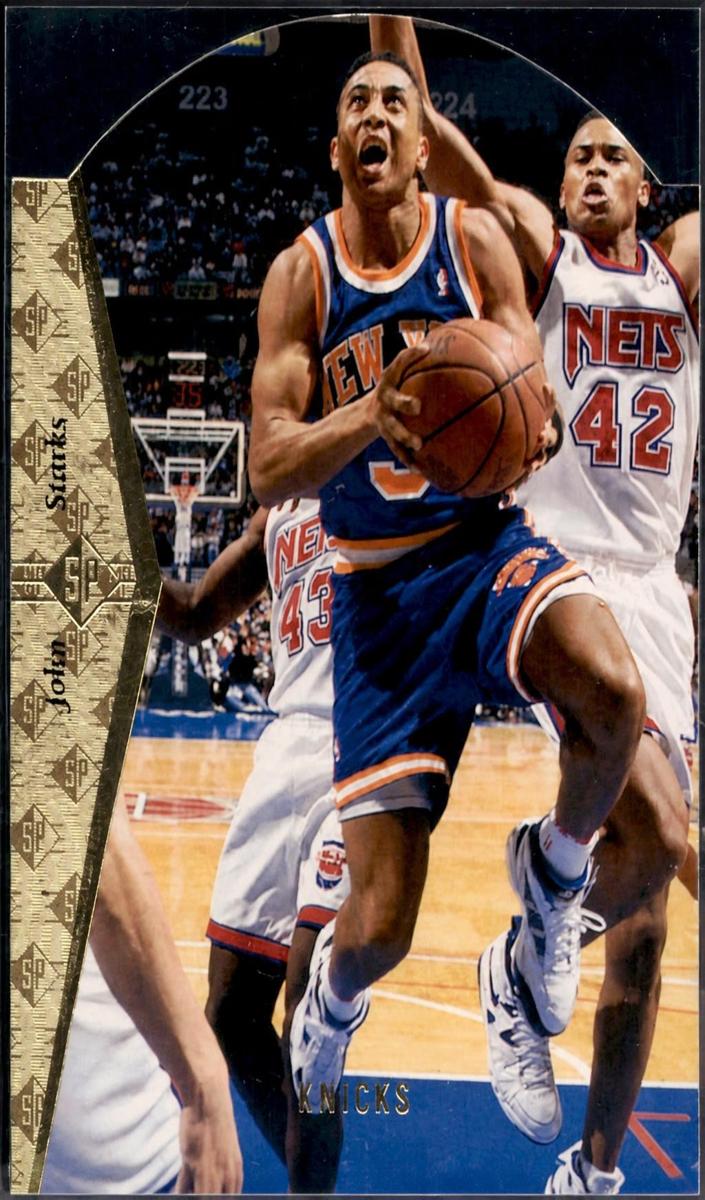1994 John Starks [Die Cut] #D118