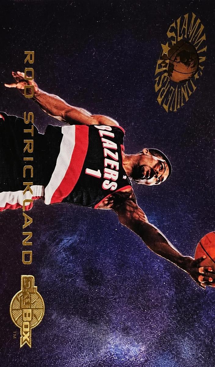 1994 Skybox Premium Rod Strickland #SU27 card