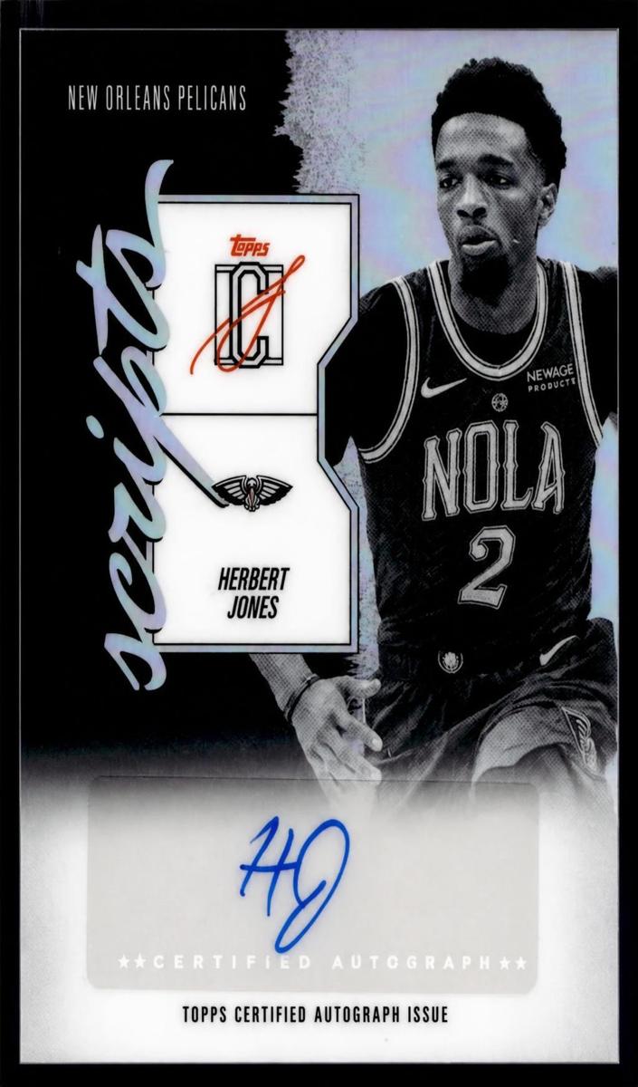 2025 Topps Signature Class Herbert Jones #SS-HJ card