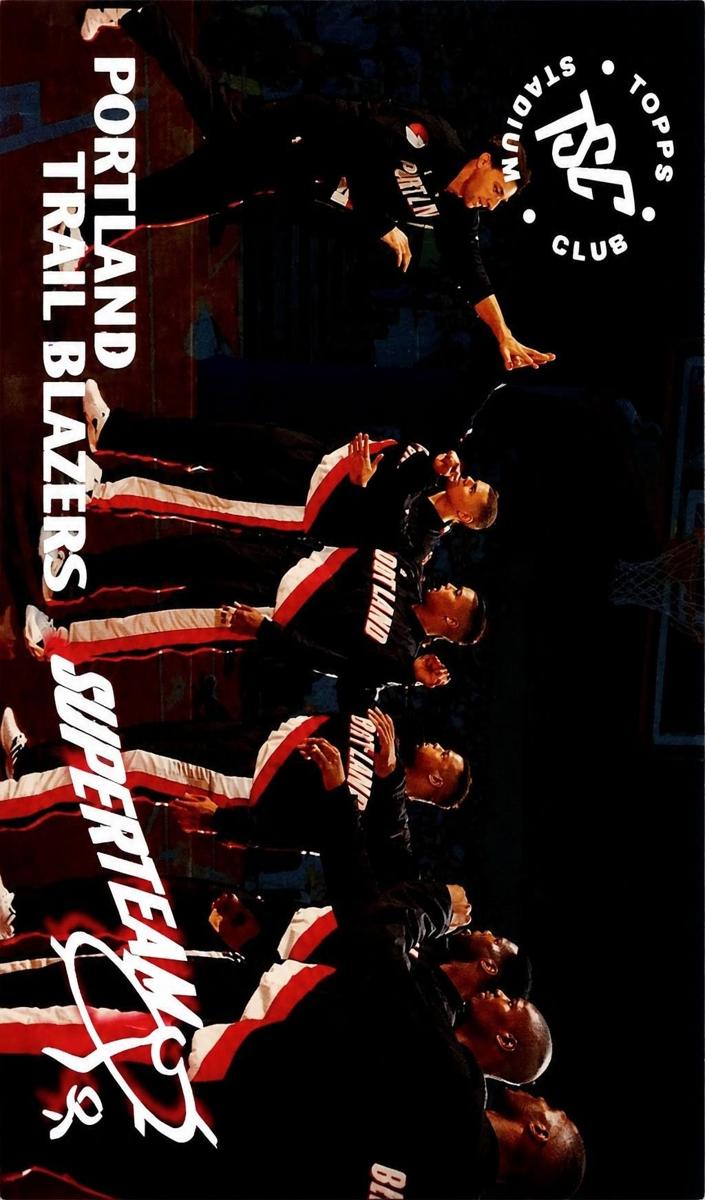 1993 Topps Stadium Club Portland Trail Blazers #22 card