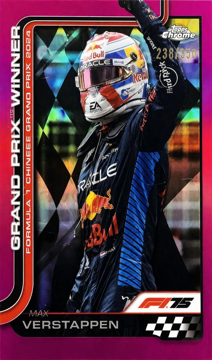 2025 Max Verstappen [Pink Refractor] #97