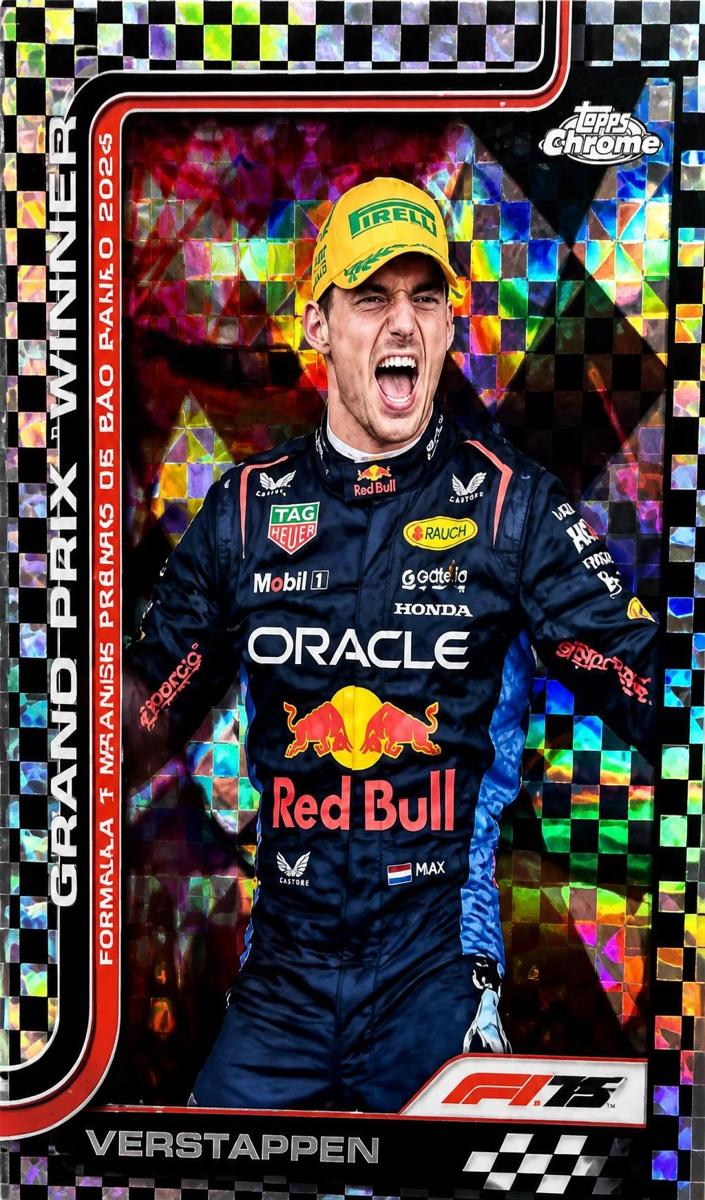 2025 Max Verstappen [Checker Flag Refractor] #113