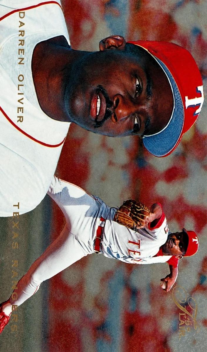 1995 Flair Darren Oliver #90 card
