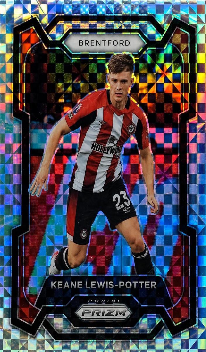 2023 Panini Prizm Premier League Keane Lewis-Potter [Genesis] #153 card
