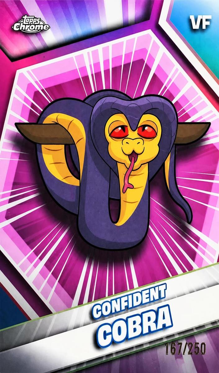 2026 Confident Cobra [Pink Refractor] #53