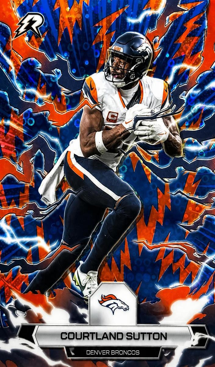 2025 Topps Cosmic Chrome Courtland Sutton #29 card