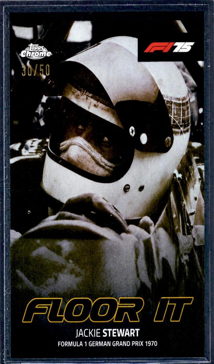 2025 Jackie Stewart [Gold Refractor] #FI-4