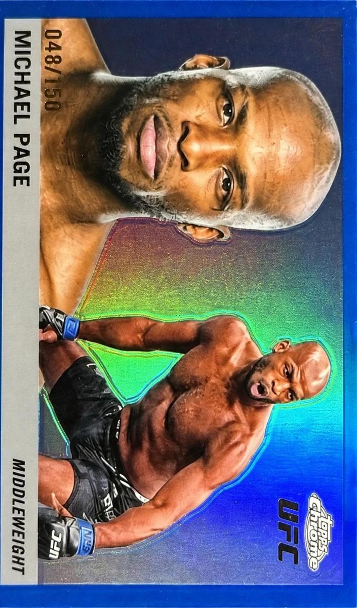 2025 Michael Page [Blue Refractor] #55T-20