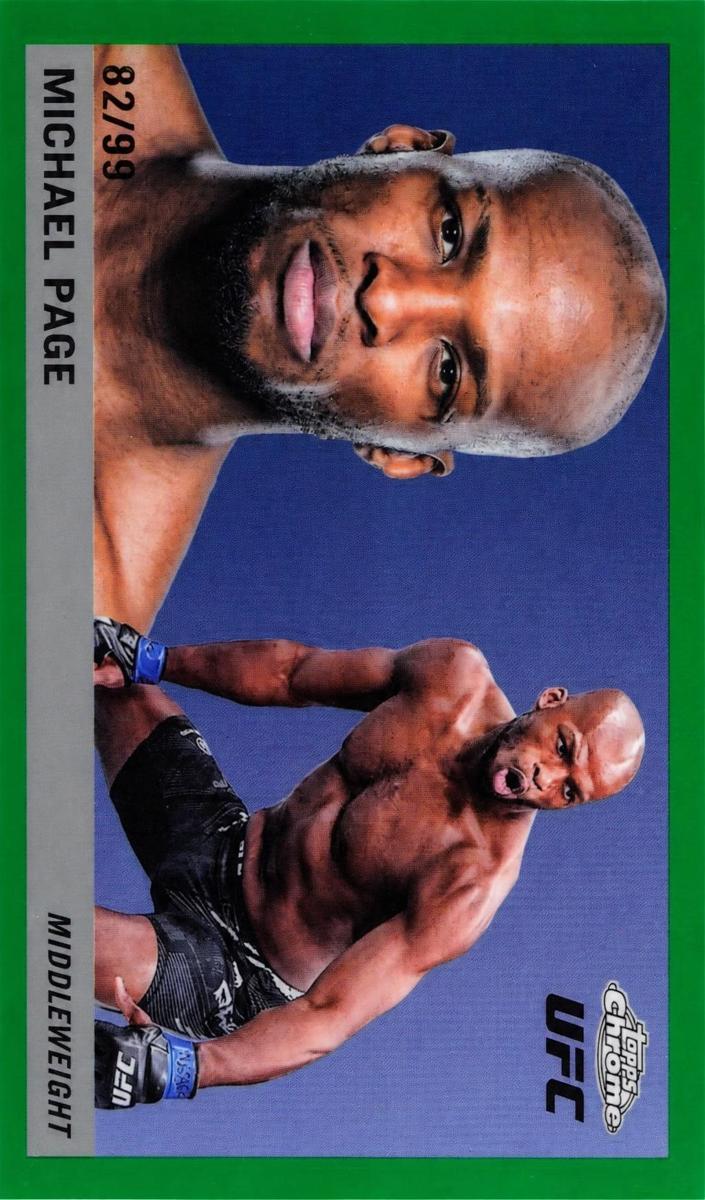 2025 Michael Page [Green Refractor] #55T-20