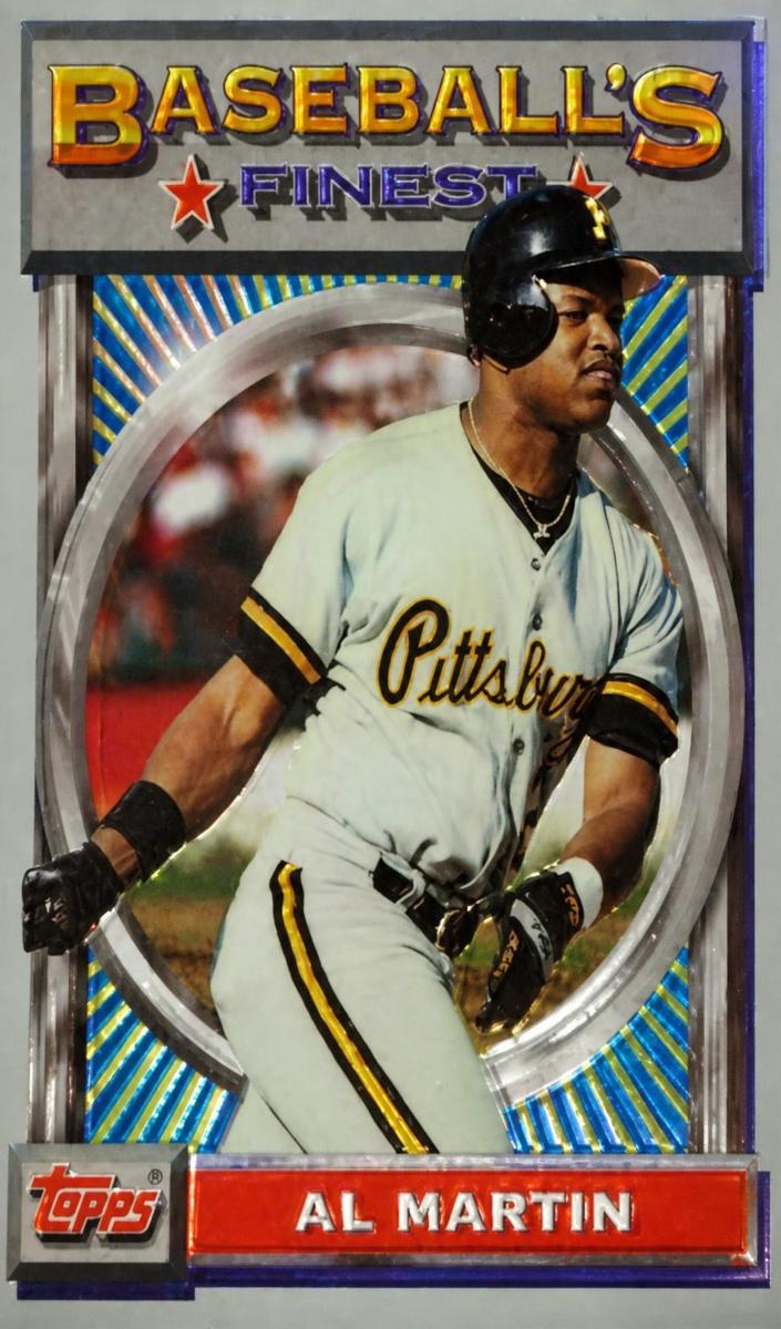 1993 Topps Finest Al Martin #155 card
