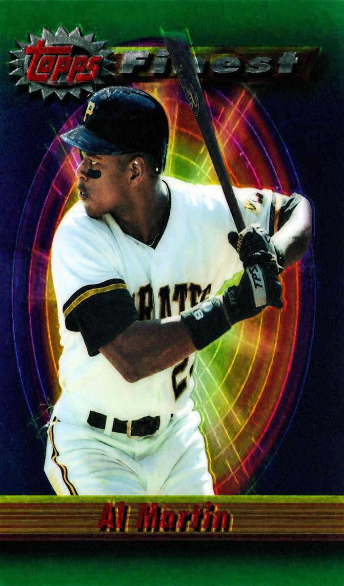 1994 Topps Finest Al Martin #11 card