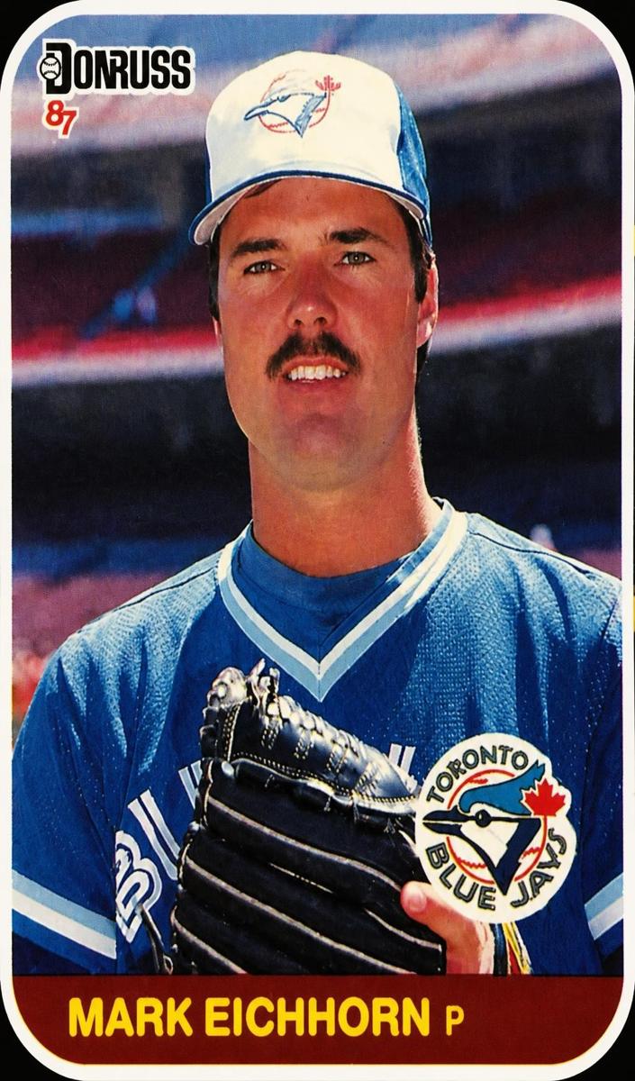 Mark Eichhorn 1987 Donruss Baseball