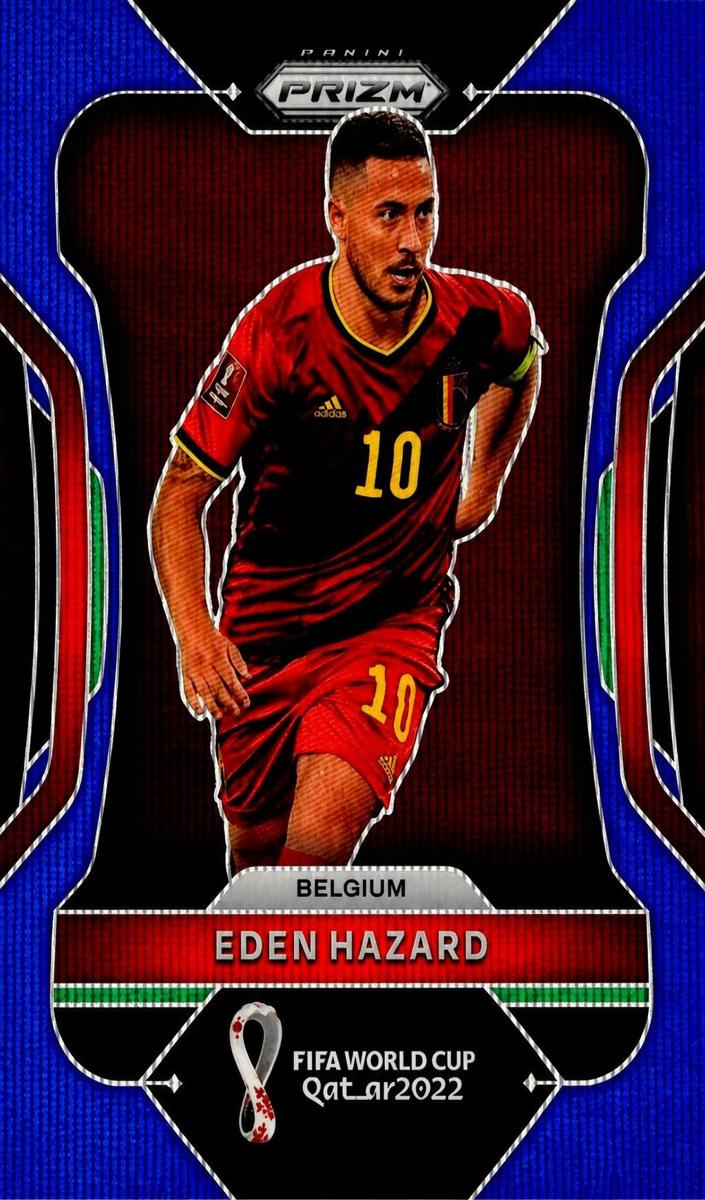 2022 Eden Hazard [Prizms Blue Wave] #16