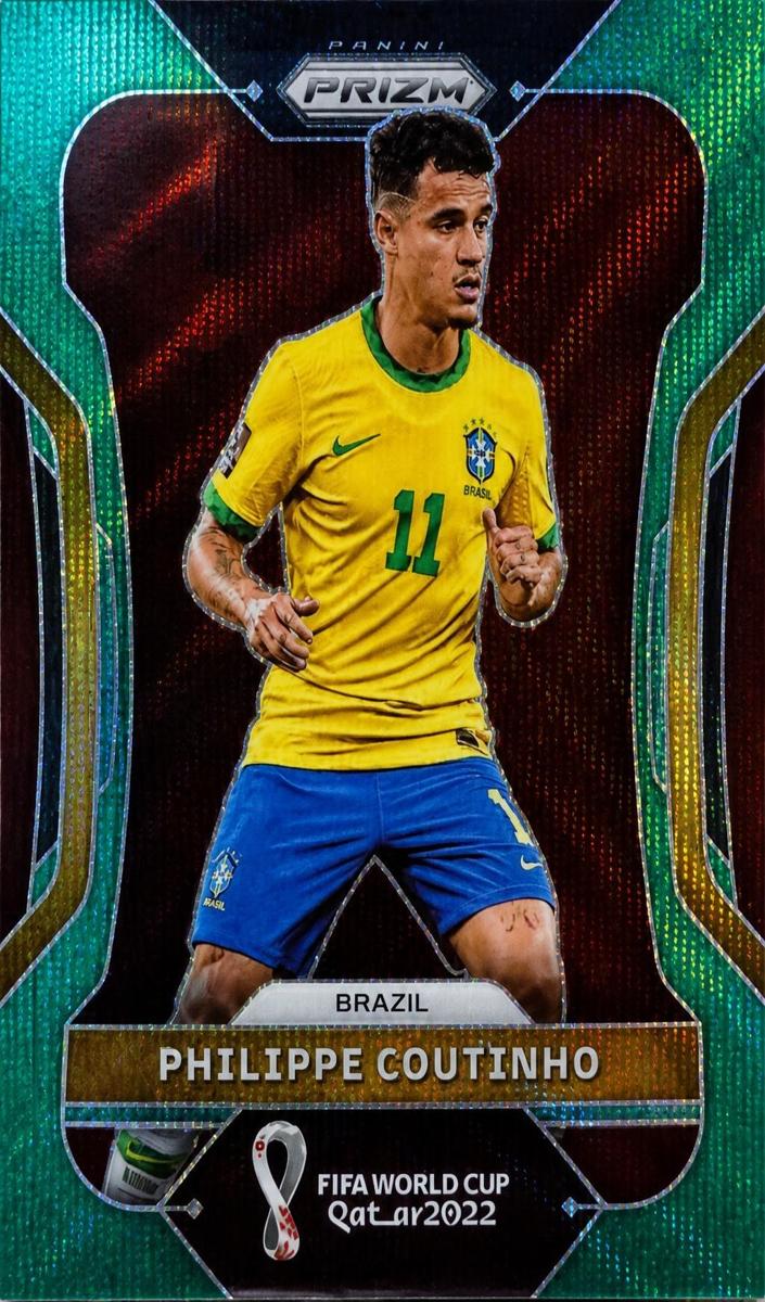 2022 Philippe Coutinho [Prizms Green Wave] #33