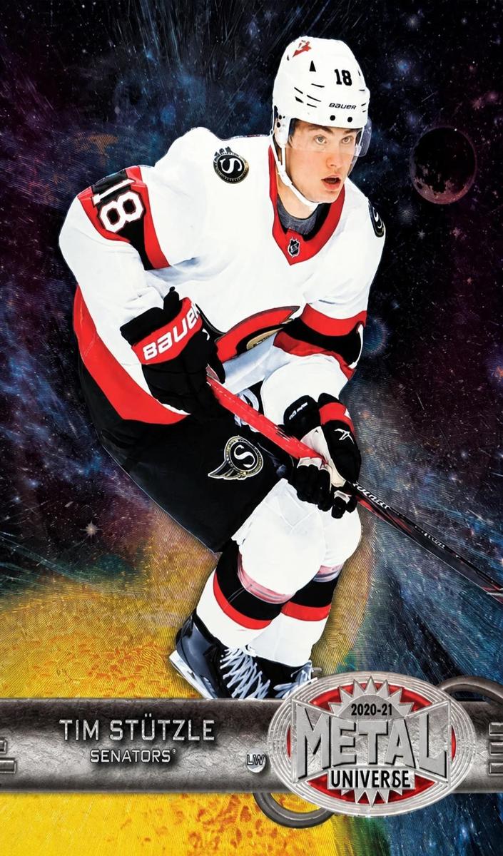 2020 Skybox Metal Universe Tim Stutzle [Red] #R-49 card
