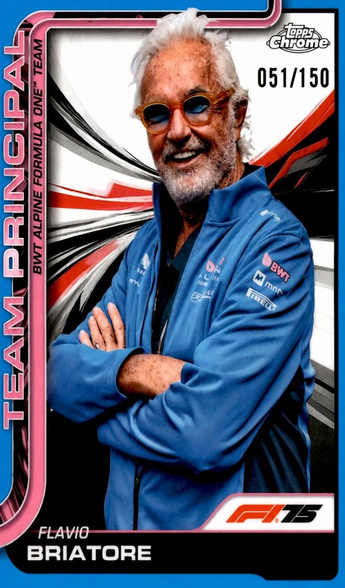 2025 Flavio Briatore [Blue Refractor] #199