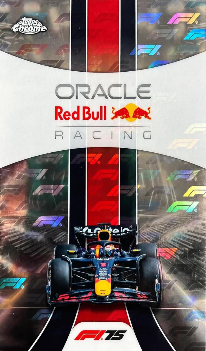 Oracle Red Bull Racing - 2025 Topps Chrome LogoFractor F1