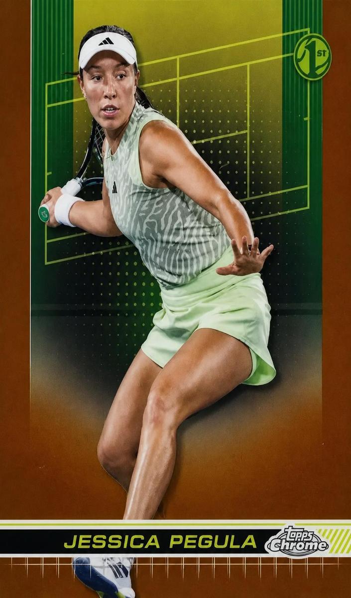 2024 Topps Chrome Jessica Pegula #37 card