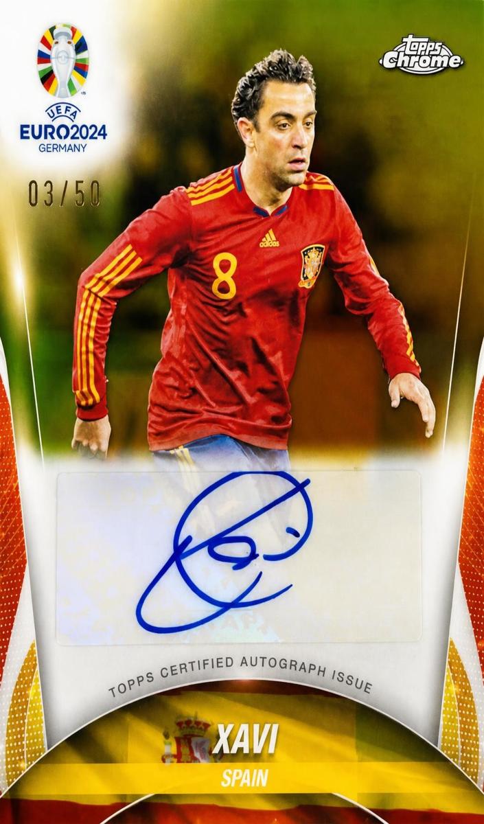 2024 Xavi [Gold Refractor] #CA-XV