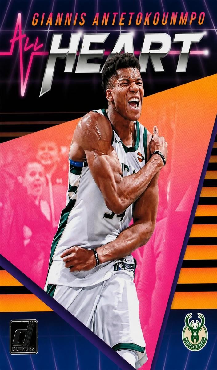 2018 Panini Donruss Giannis Antetokounmpo #4 card