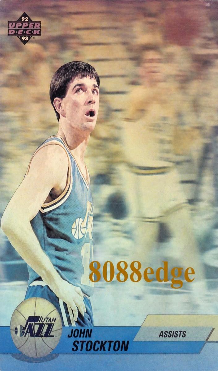 1992 John Stockton [French] #EB8