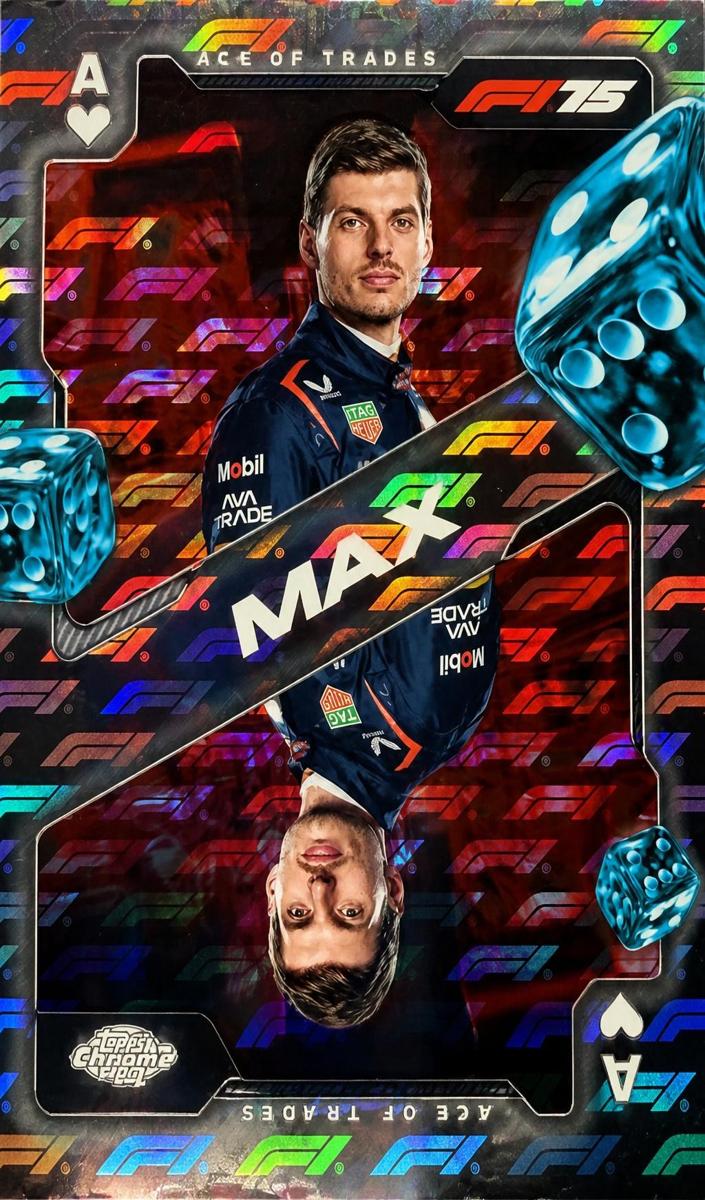 2025 Max Verstappen [75th Anniversary Refractor] #SCA-3